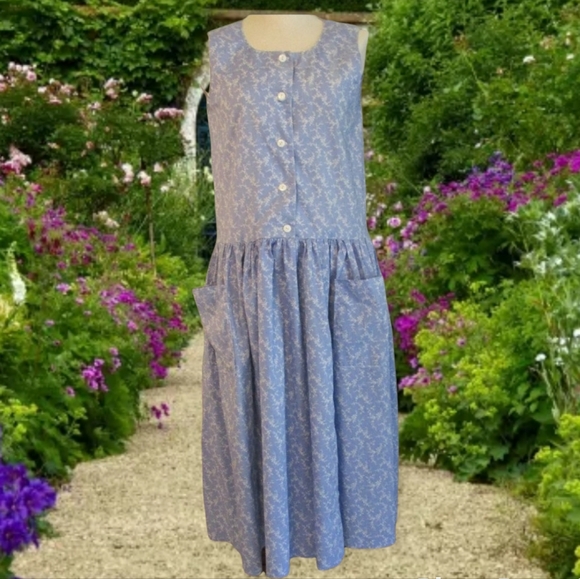 Unknown Dresses & Skirts - Vintage 80s Floral Summer Dress